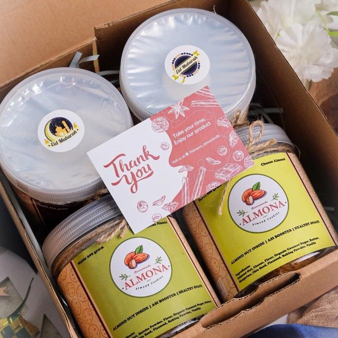 

Parsel Ramadan Hampers Lebaran Cookies Sehat FULL ALMOND TANPA GULA