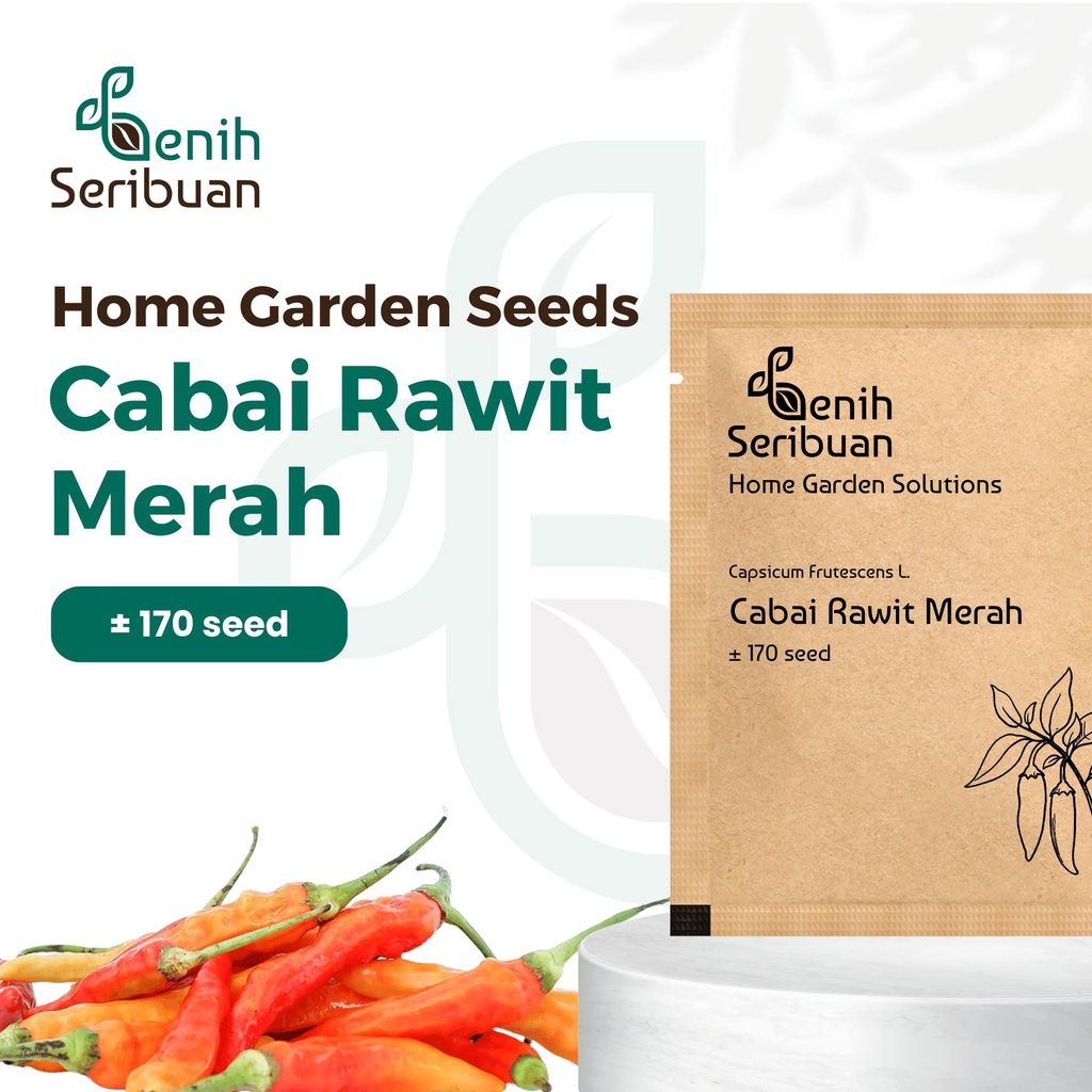 Benih Seribuan - Bibit Sayuran Cabe Rawit Merah Unggul Premium