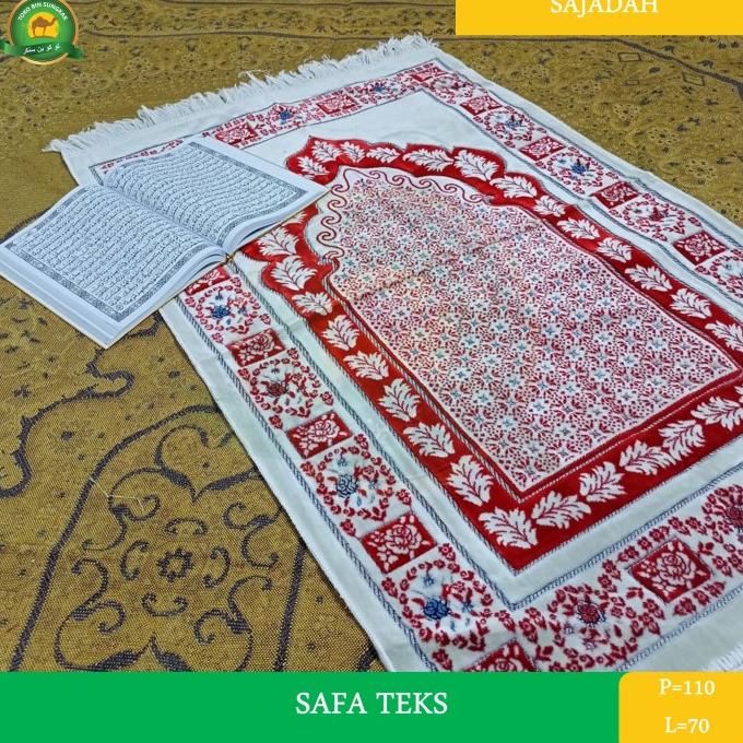 SAJADAH SAFATEX PUTIH TURKI