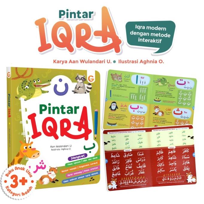Boardbook Anak - Pintar Iqra Untuk Balita