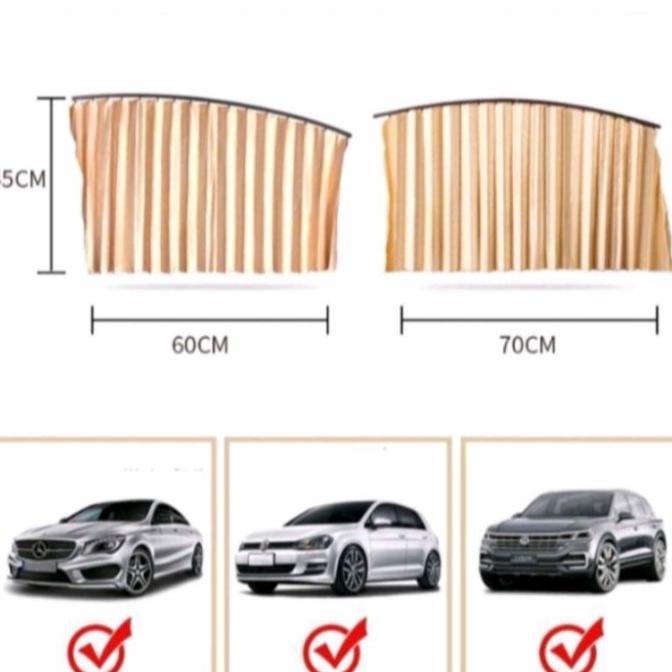 Tirai Jendela Mobil Hordeng Mobil Ertiga Premium Universal