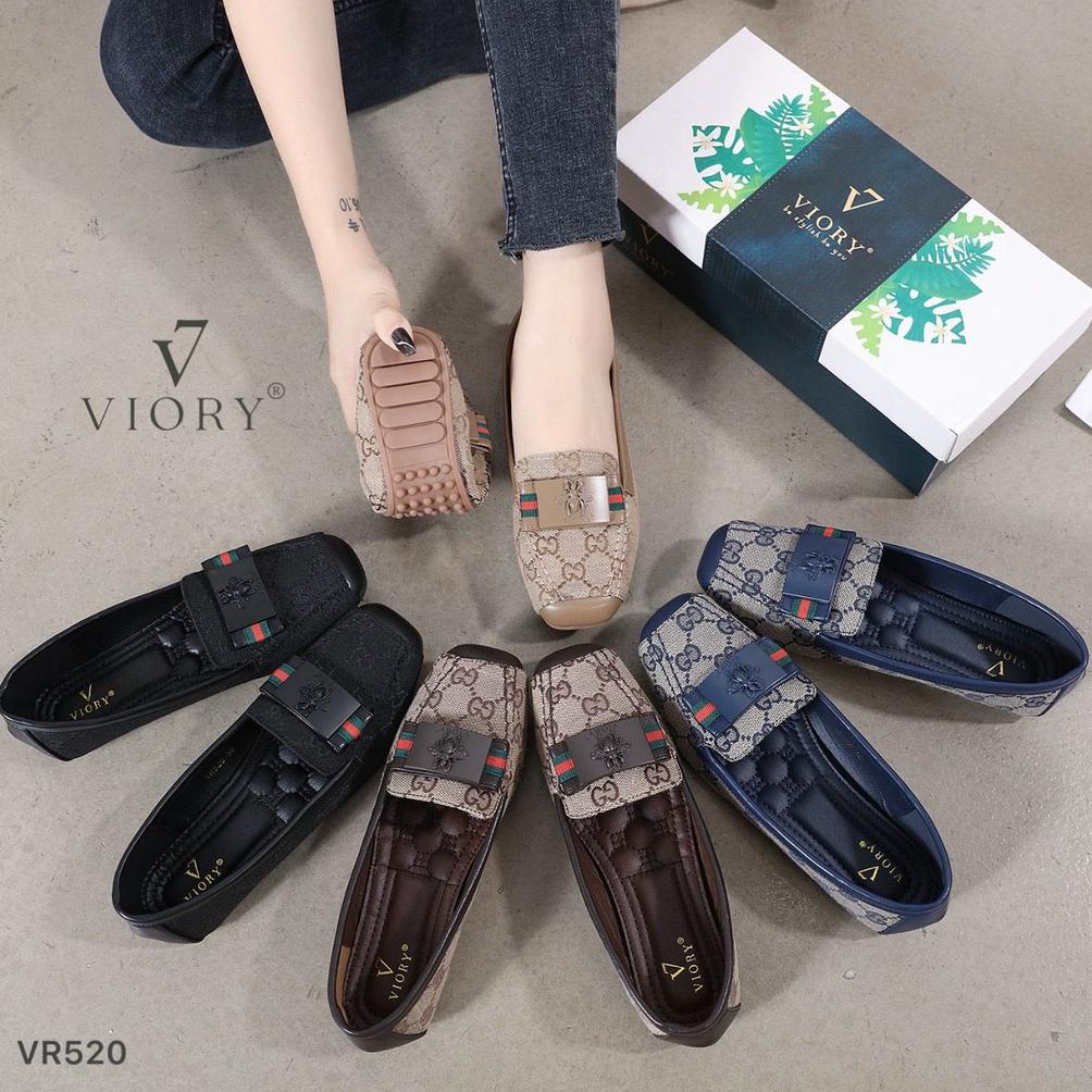 Restock  Vr520 Viory Logo Flat Shoes (Kd G) Selisyatoko