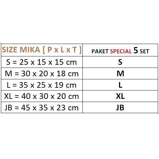 

[Po-A] One Set Nampan Kotak Baki Hantaran Seserahan Sangjit + Box Mika 035