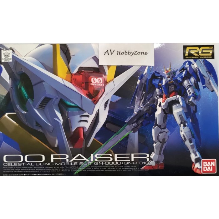 Terlaris Rg Gundam 00 Raiser (1/144)