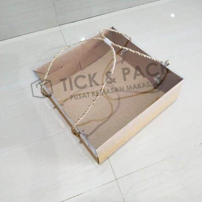 

Box Mika Tali Kraft Cake Kue 010