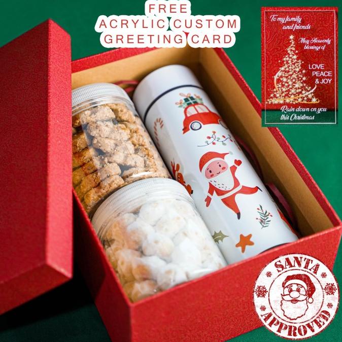 

CHRISTMAS HAMPERS GIFT Hamper Natal Tahun Baru Parcel Parsel Kado Kue