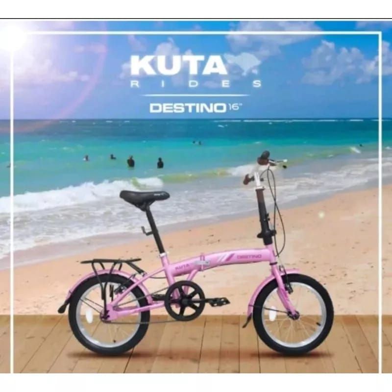 SEPEDA LIPAT ANAK PEREMPUAN 16 INCH FAMILY DESTINO KUTA SEPEDA ANAK