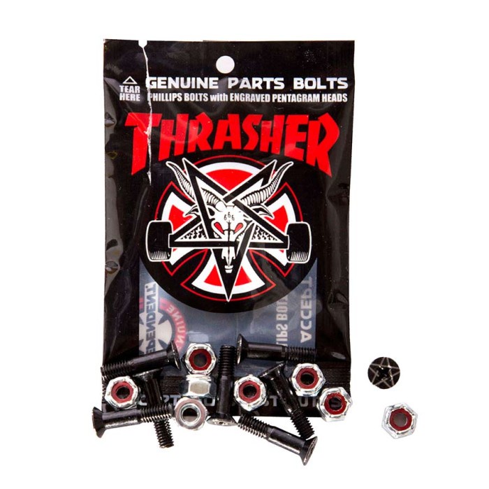 Independent X Thrasher Pentagram Boltnuts 7/8