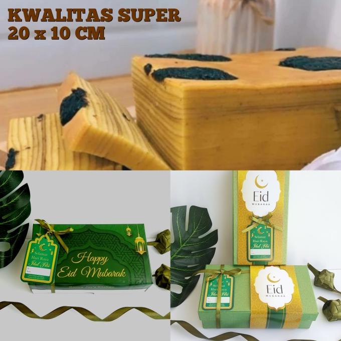 

Kue Lapis Legit Hampers Imlek CNY Natal Lebaran Idul Fitri 20x10x6 cm
