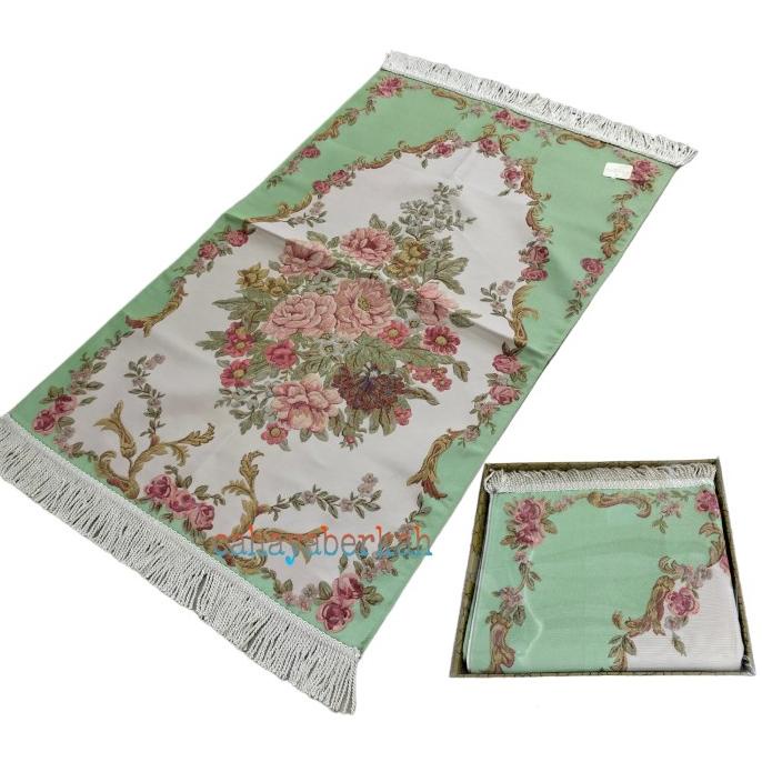 sajadah Turki Aydin genova lavanta sajadah premium