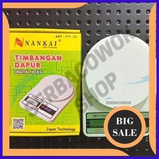 Nankai Timbangan Dapur Digital 10 Kg Timbangan Kue Analog Manual Scale perkakas 54PR23