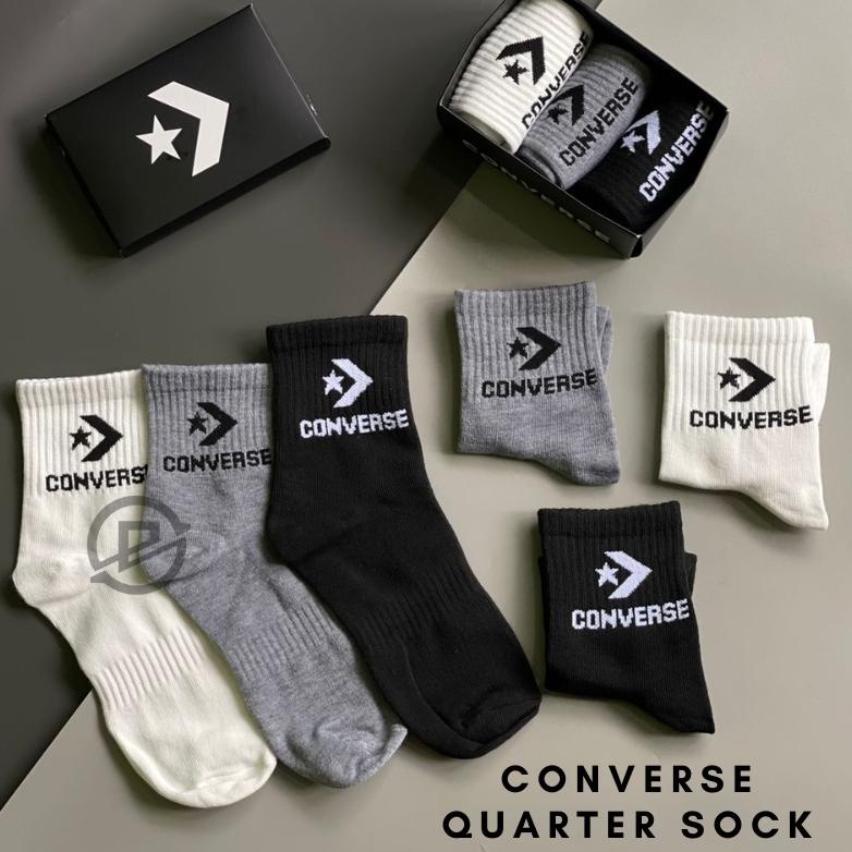 (BISA COD) CONVERSE WOODMARK ULTRALOW LINER QUARTER SOCKS/SOCK CONVERSE LOW CUT / KAOS KAKI CONVERSE