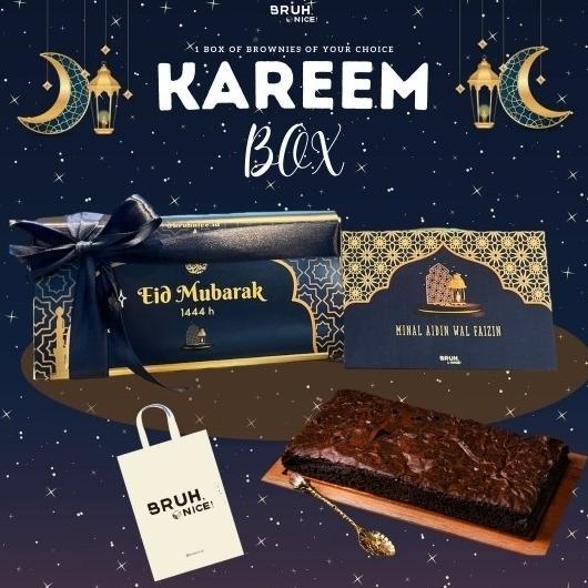 

Promo Kareem Box Package- Fudgy Brownies-Hampers Idul Fitri Lebaran