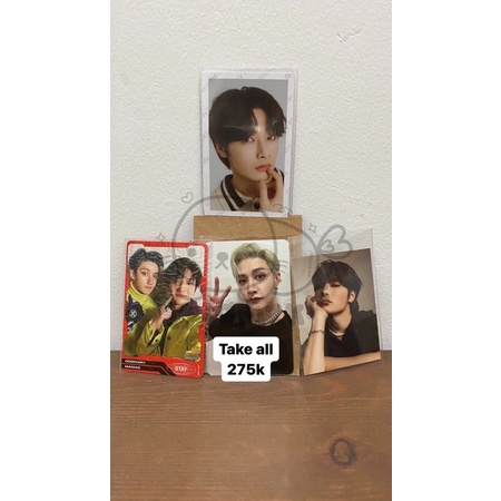 Bangchan SUBK VC Oddinary Photocard I.N Hyunjin Changbin Leeknow Felix Seungmin Han Stray Kids