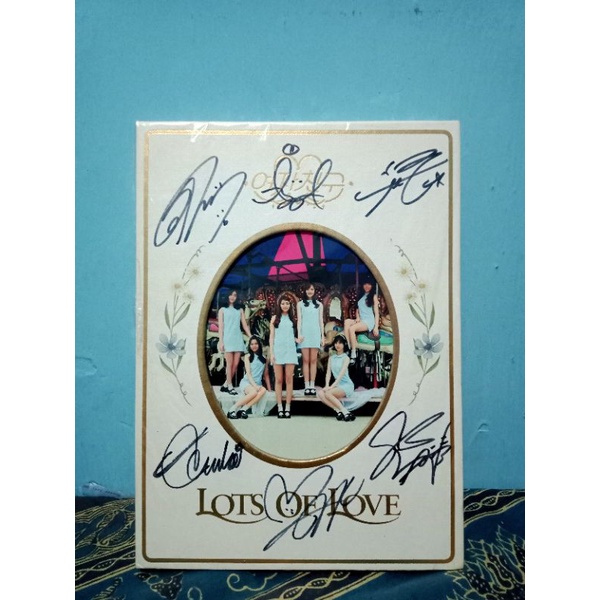Album Gfriend LOL Bimae Signed Autograph ot 6 Sowon Yerin Eunha Yuju Sinb Umji