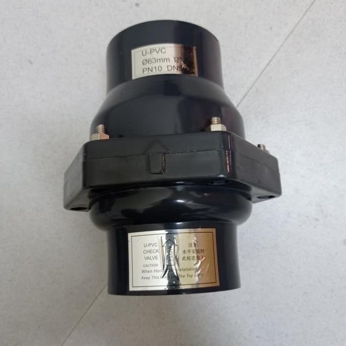 Swing Check Valve Pvc 1 1/2 Inchi - Socket