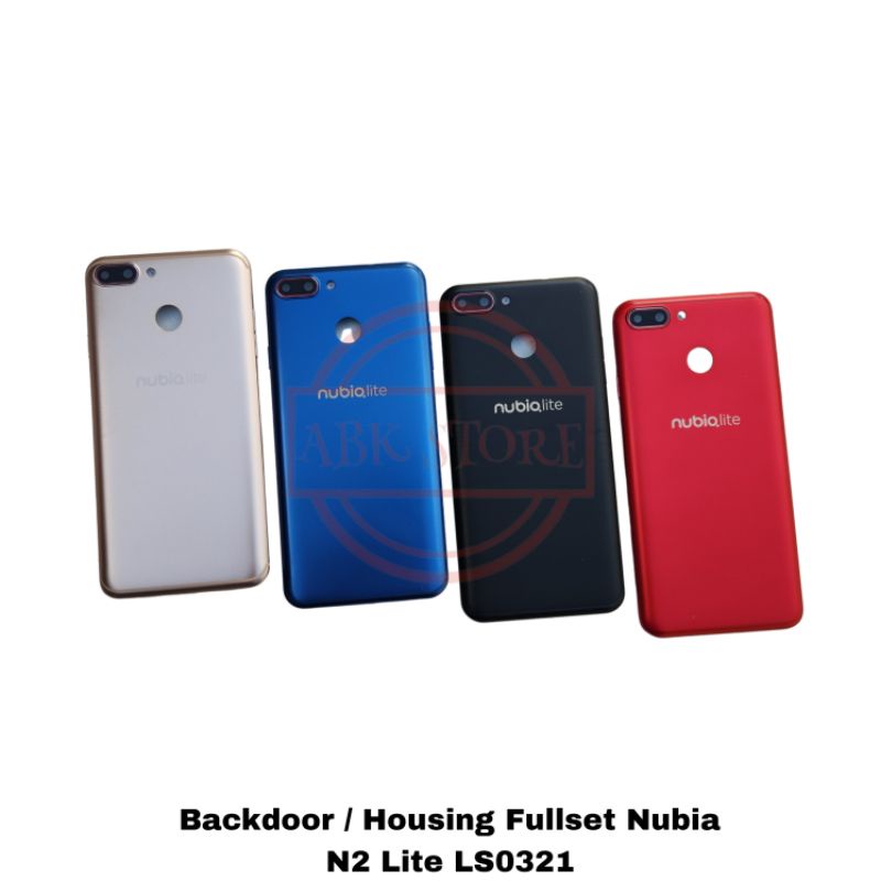 TUTUP BELAKANG BACKDOOR BACK CASING NUBIA N2 LITE LS0321 HOUSING FULLSET