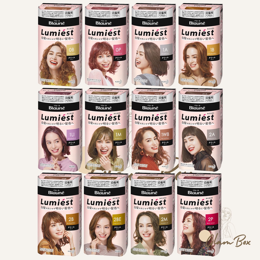 Liese Blaune Lumiest Hair Color (Penutup Uban) Semir Rambut