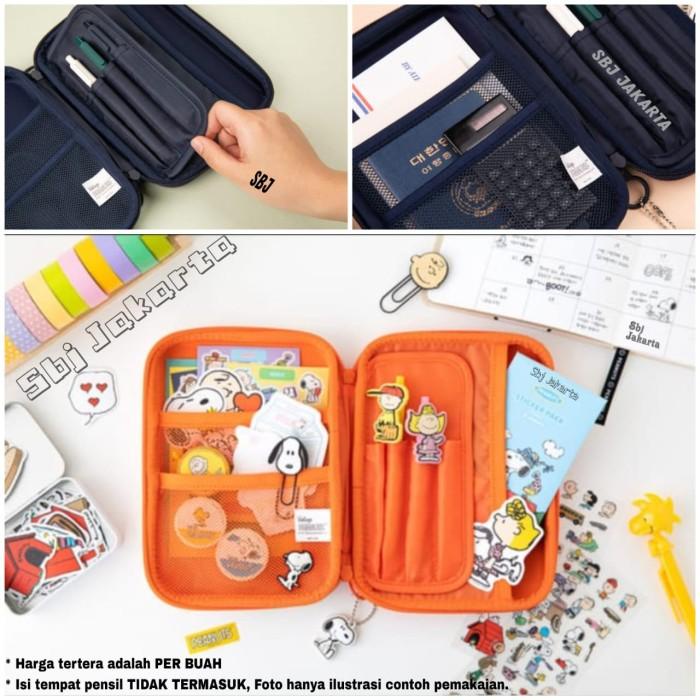 

Tempat Pensil Snoopy Hardcase 3D Waterproof Bahan Model Spt Smiggle 004