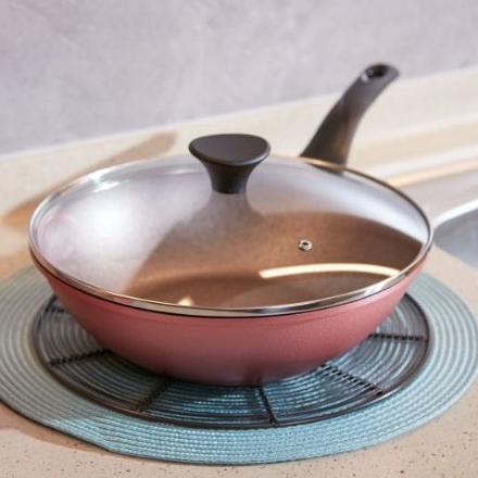 Open DS] Neocook Wok Pan 28Cm Anti Lengket - Wajan Jumbo