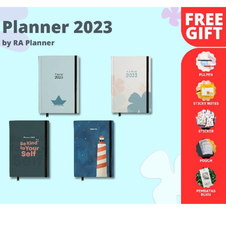 

Special Surprise [Renjana Bookstore] Planner 2023 by RA PLANNER + Free Gift