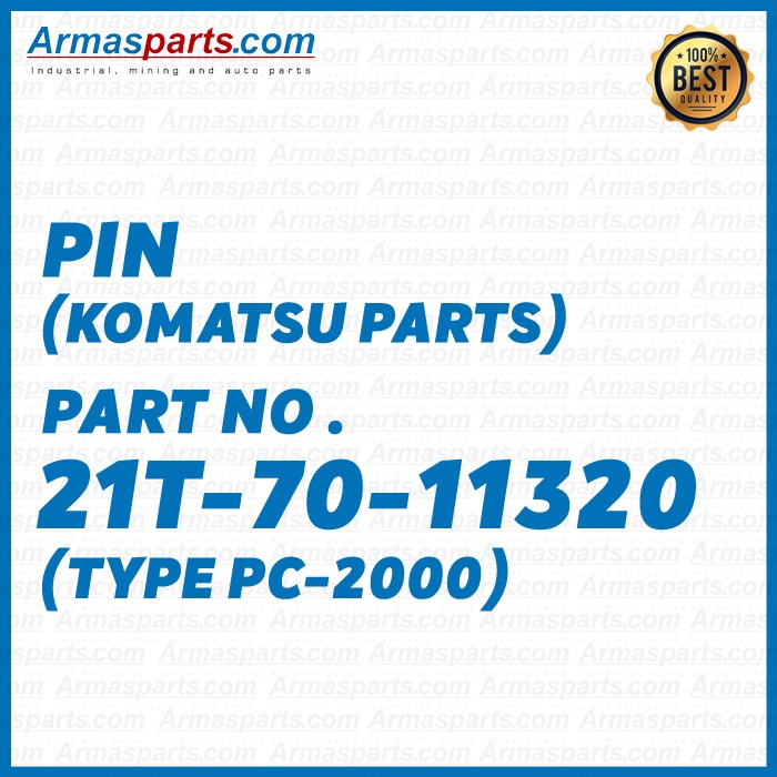 Pin 21T 70 11320 21T7011320 21T-70-11320 Komatsu Parts PC 2000 PC2000 PC-2000