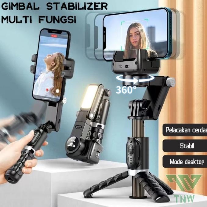 TNW-Q18 Gimbal Stabilizer Handphone Gimbal Hp Stabilizer Tongsis Hp