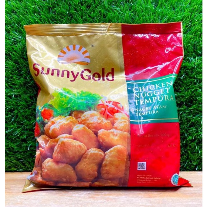 

Sunny Gold Nugget Tempura 500 Gram / Naget Ayam Berkualitas / Halal wmf