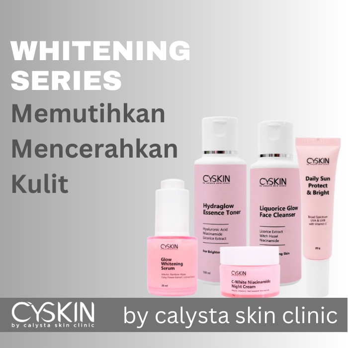 Krim Pemutih Muka Glow Series Calysta
