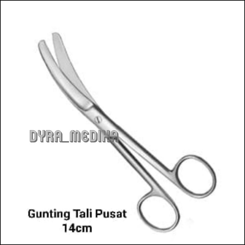 

GUNTING TALI PUSAT 14CM STAINLESS / GUNTING TALI PUSAR 14CM STAINLESS STEEL