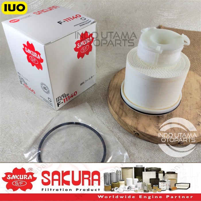 IUOS Filter Solar Innova Reborn Hilux Revo Fuel Filter Sakura F-11140