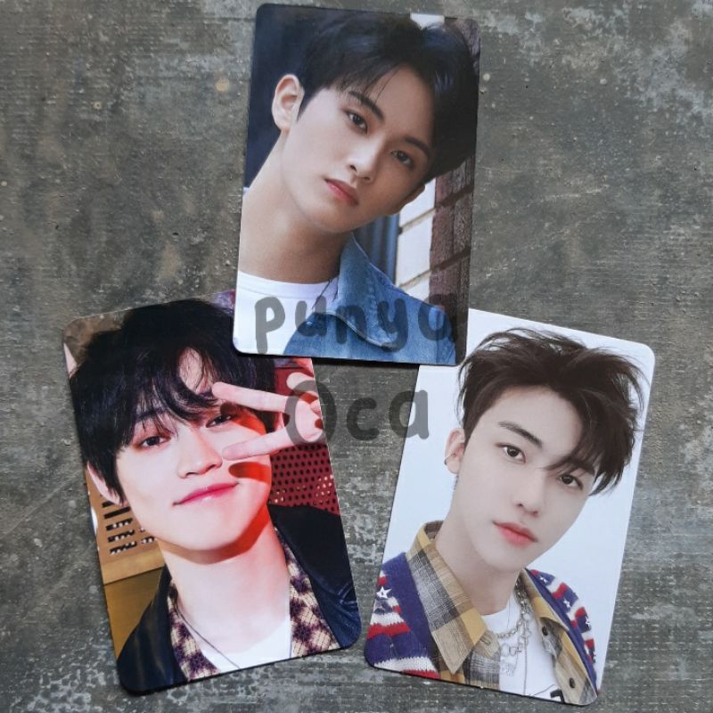 photocard nct official jaemin jaehyun mark dilan chenle