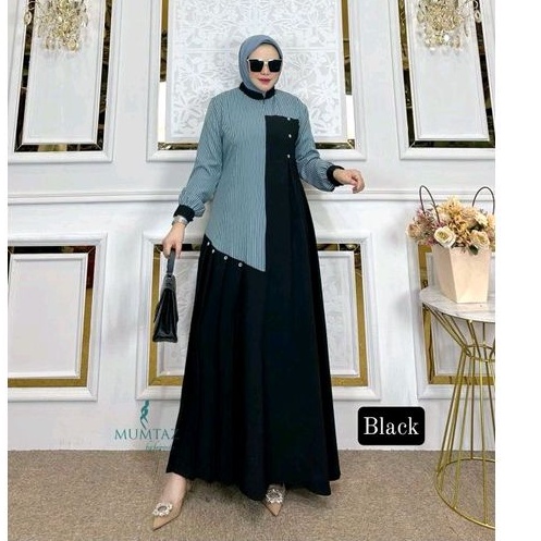 GAMIS MOOZA KANAYA ORI MUMTAZ ORIGINAL BERLABEL ITYCREPE SAKU REMAJA CASUAL SYARI OOTD HIJABERS ROMPI baju muslim murah reseller dropshiper lebaran kondangan ceruty babydolll rami katun