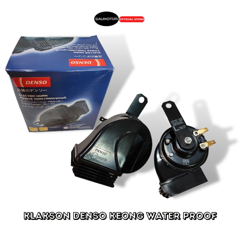 Saumotor Klakson Denso Keong Waterproof Klakson Denso Original Klakson Motor Denso Klakson Mobil Den