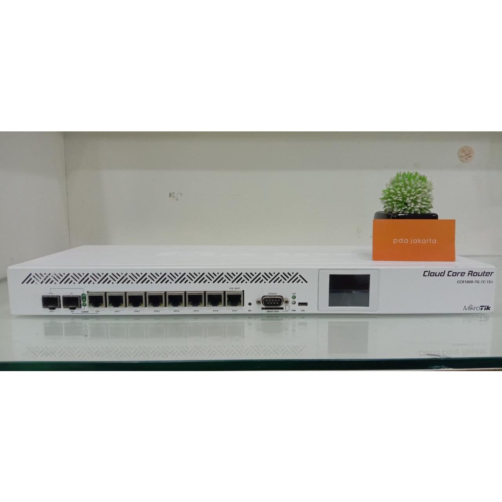 MikroTik Cloud Core Router CCR1009-7G-1C-1S+ | CCR1009 7G 1C 1S+ | CCR 1009 7G 1C 1S+