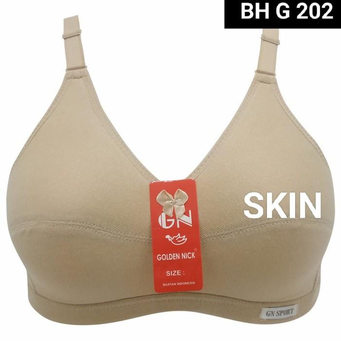 Terlaris Golden Nick Bra Sport G 202 Busa Tipis Tanpa Kawat Adem Dipakainya