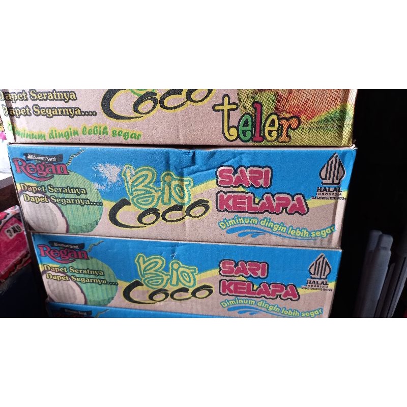 

Regan Bio Coco Minuman Gelas 24pcs x 170ml
