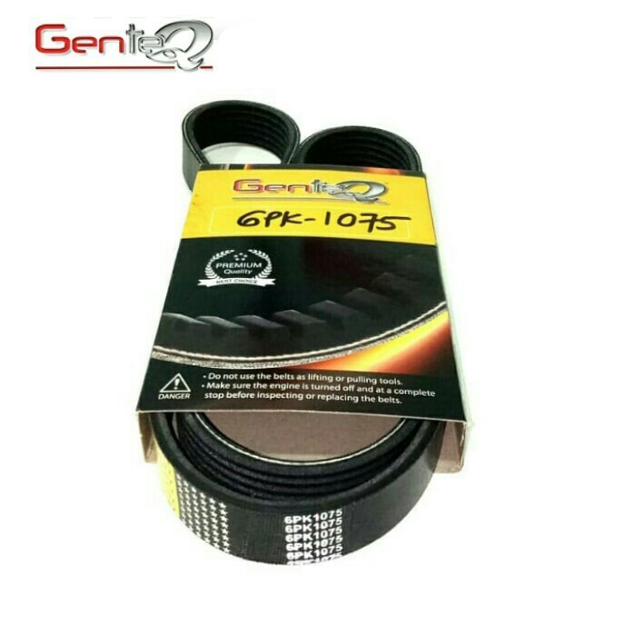 ATDL 6PK1075 GenteQ V-Belt Galant V6 6G73 2.5 Sigma 6G72 3.0 BMW Audi Honda