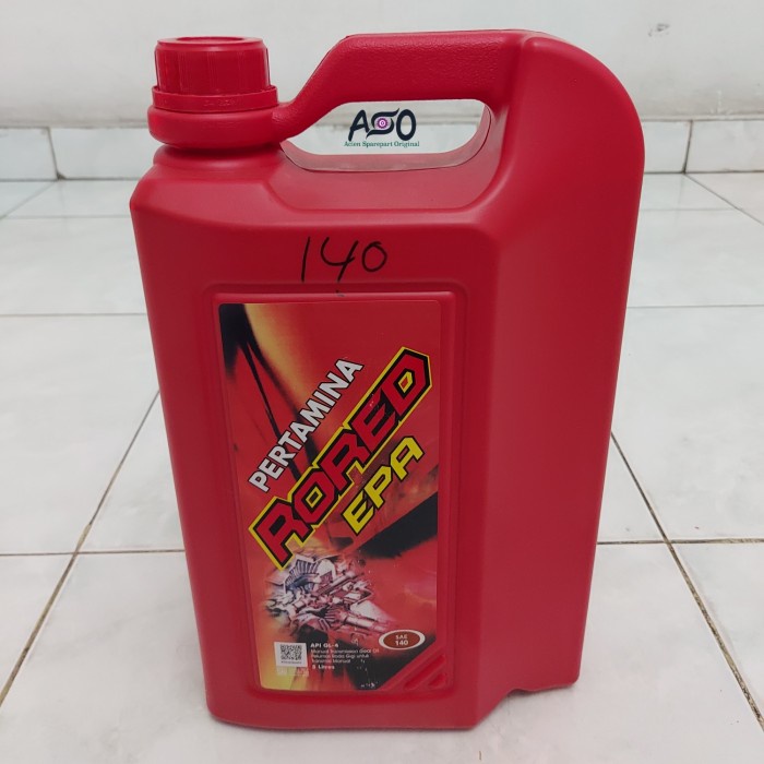 ASOL Oli Gardan Pertamina Rored EPA SAE140 SAE 140 5 Liter