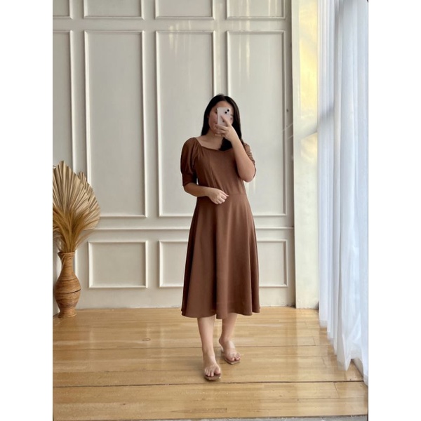 Mini malika dress - korean dress - flare dress - korean flare dress - A line dress - dress ala korea
