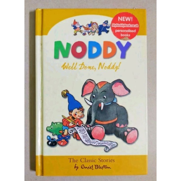 Buku anak Noddy - Well Done, Noddy  by Enid Blyton (Hardcover)