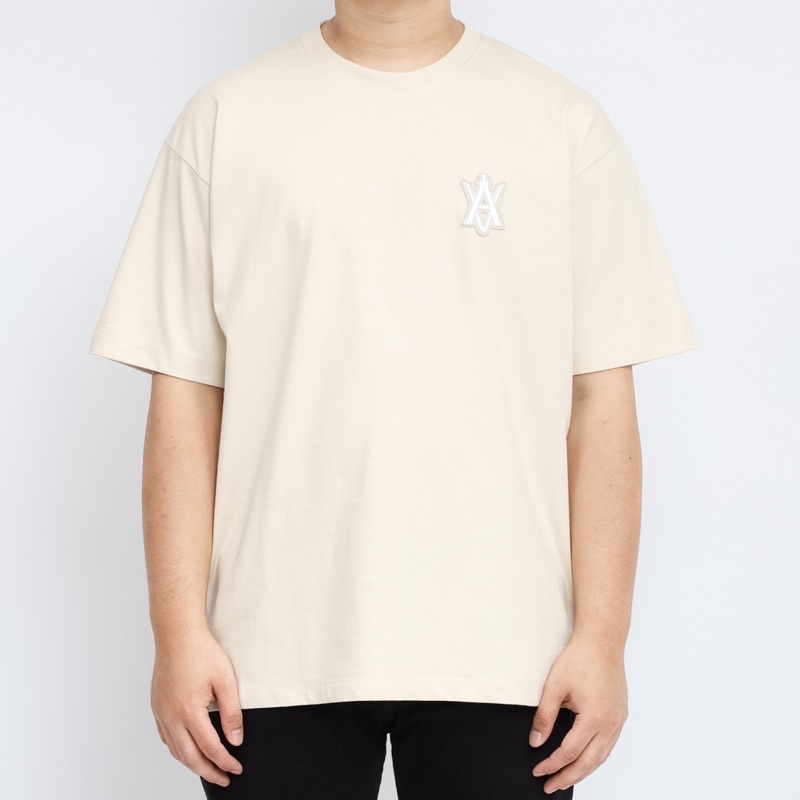 ADLV. A Logo Emblem Beige Tee