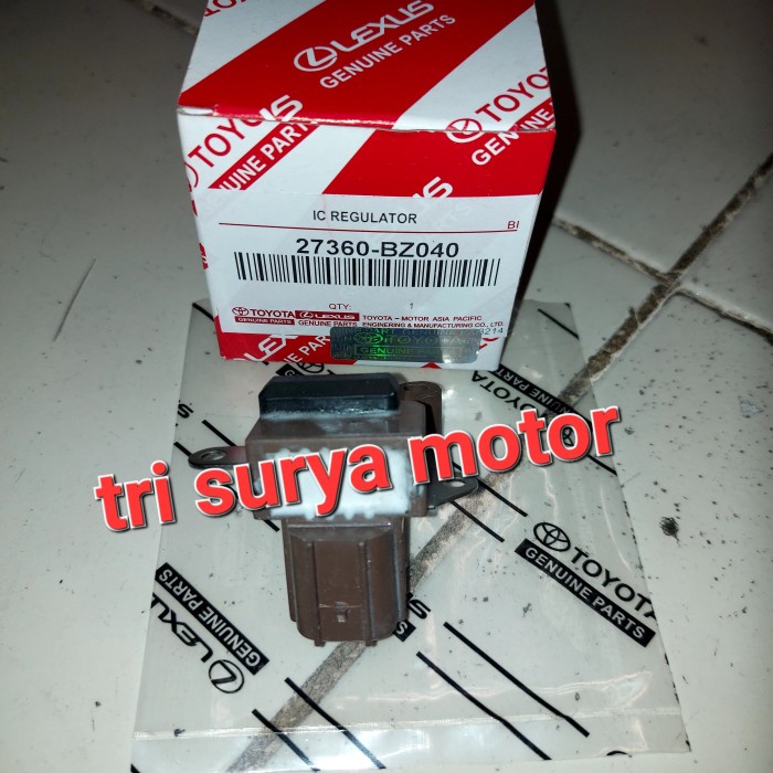 TSMR IC REGULATOR IC ALTERNATOR AVANZA LAMA INNOVA DIESEL HT12VOLT ASLI ORI