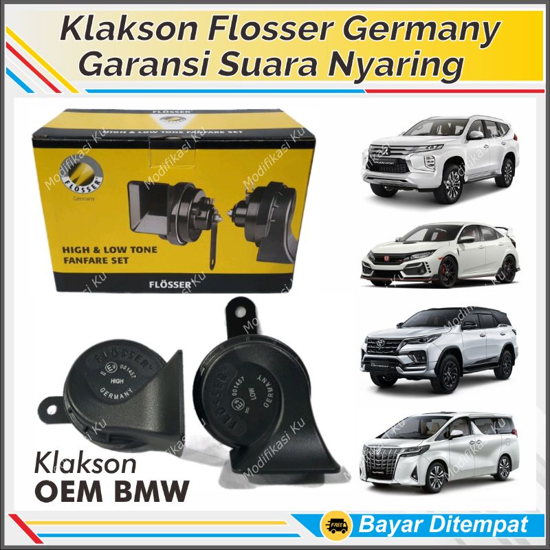 KLAKSON KEONG FLOSSER BMW ORI OEM