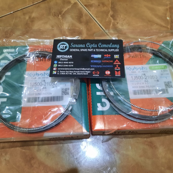 TSCC RING PISTON KUBOTA V3800 RING SET PISTON KUBOTA V3800 KUBOTA RING SET