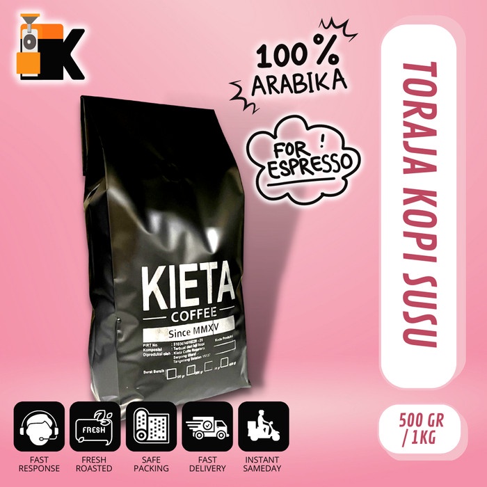 

TERMURAH Biji Kopi Arabika Toraja Sapan untuk Kopi Susu / Espresso Blend 1kg /KOPI EUBE/KOPI KAPAL