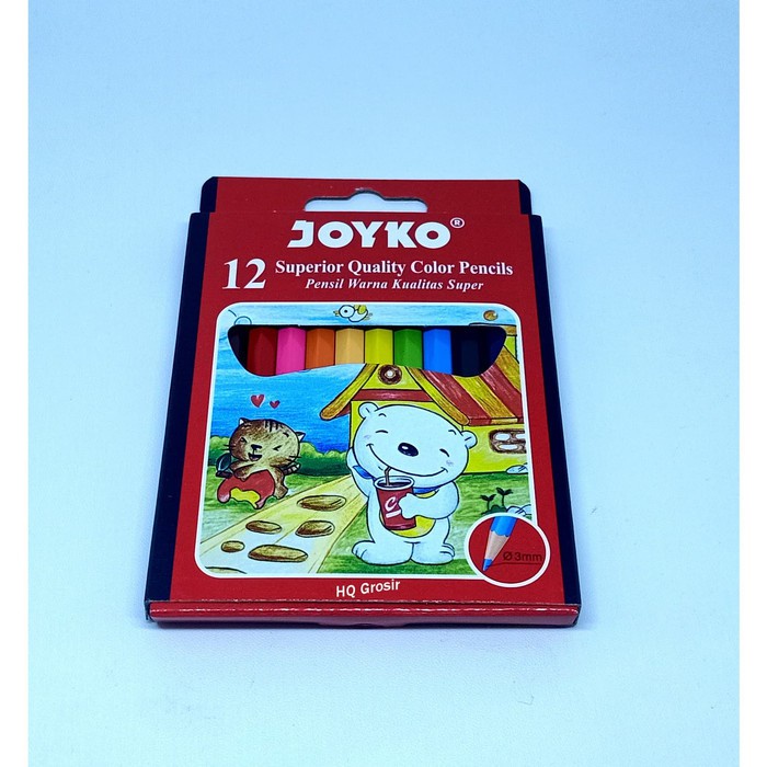 

Pensil Warna Joyko CP-S12 - 12 Warna Color Pencil Gambar CPS12 Murah