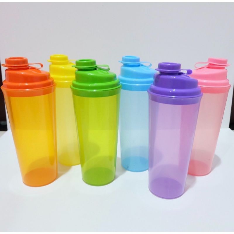 Botol Shaker Polos Warna Warni / Tumbler Anak Lucu Air Minum / Susu Fitness Food Grade