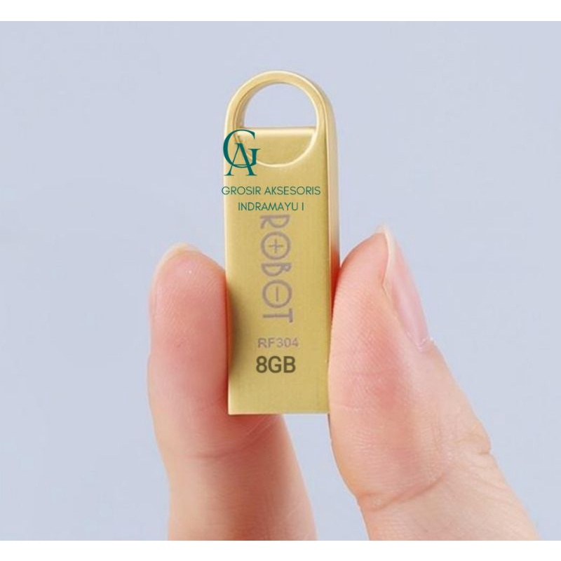 ROBOT RF308 USB Flashdisk 8GB High Speedportable Ori GOLD