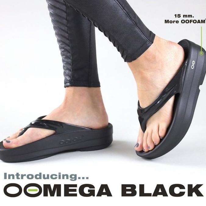 Promo OOMEGA Oofos sandal lbh tebal 15 mm u.recovery & Plantar fascities